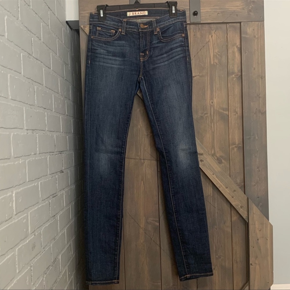 J Brand Skinny Dark Wash Jeans